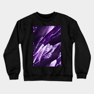 Jewel Pattern - Violet Amethyst, for a bit of luxury in your life! #4 Crewneck Sweatshirt